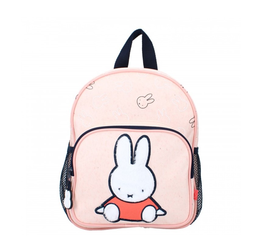 Τσάντα Πλάτης Miffy Sweet And Furry Pink 29x23x8cm