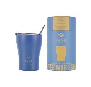 Ποτήρι Θερμός 350ml Estia Save The Aegean Denim Blue 01-12182