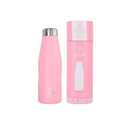 Μπουκάλι Θερμός 500ml Estia Save The Aegean Blossom Rose 01-7812 Μπουκάλι Θερμός 500ml Estia Save The Aegean Blossom Rose 01-7812