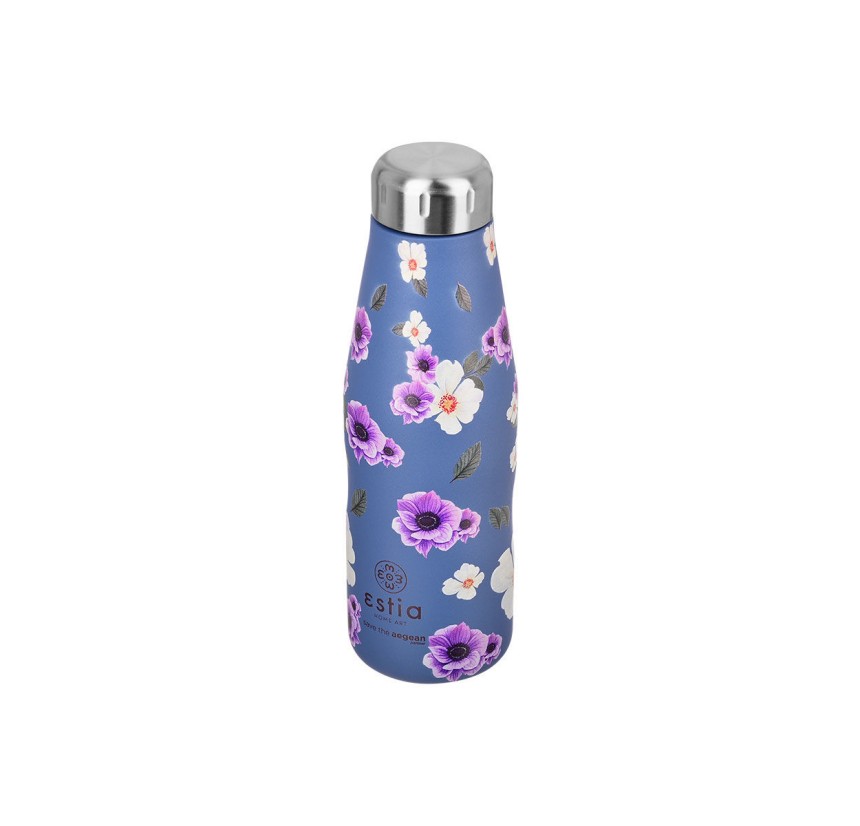 Μπουκάλι Θερμός 500ml Estia Save The Aegean Garden Blue