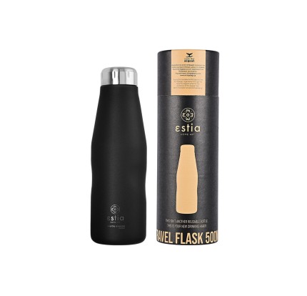 Μπουκάλι Θερμός 500ml Estia Save The Aegean Midnight Black 01-7799 Μπουκάλι Θερμός 500ml Estia Save The Aegean Midnight Black 01-7799
