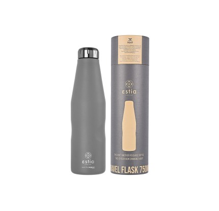 Μπουκάλι Θερμός 750ml Estia Save The Aegean Fjord Grey Μπουκάλι Θερμός 750ml Estia Save The Aegean Fjord Grey