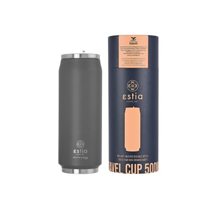 Ποτήρι Θερμός 500ml Estia Save The Aegean Fjord Grey 01-9441 Ποτήρι Θερμός 500ml Estia Save The Aegean Fjord Grey 01-9441