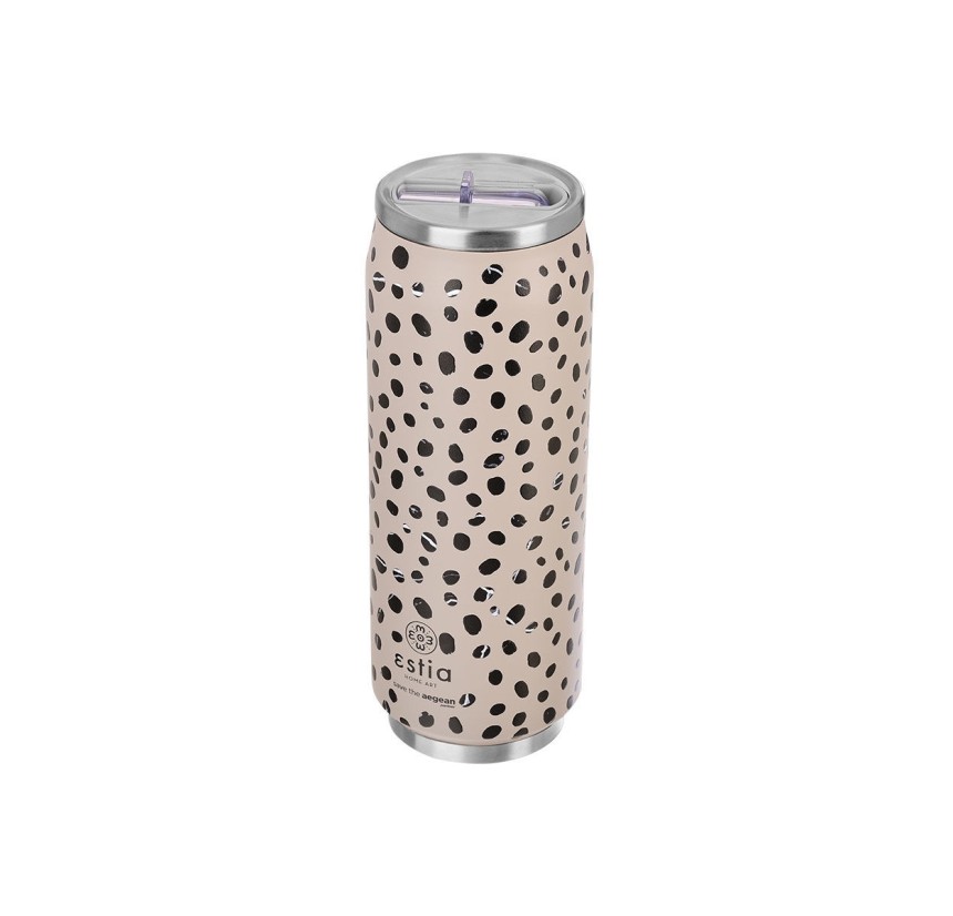 Ποτήρι Θερμός 500ml Estia Save The Aegean Leopard Taupe 01-16777