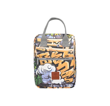 Ισοθερμική Τσάντα Φαγητού Estia 7lt Graffiti Rhythm Ισοθερμική Τσάντα Φαγητού Estia 7lt Graffiti Rhythm