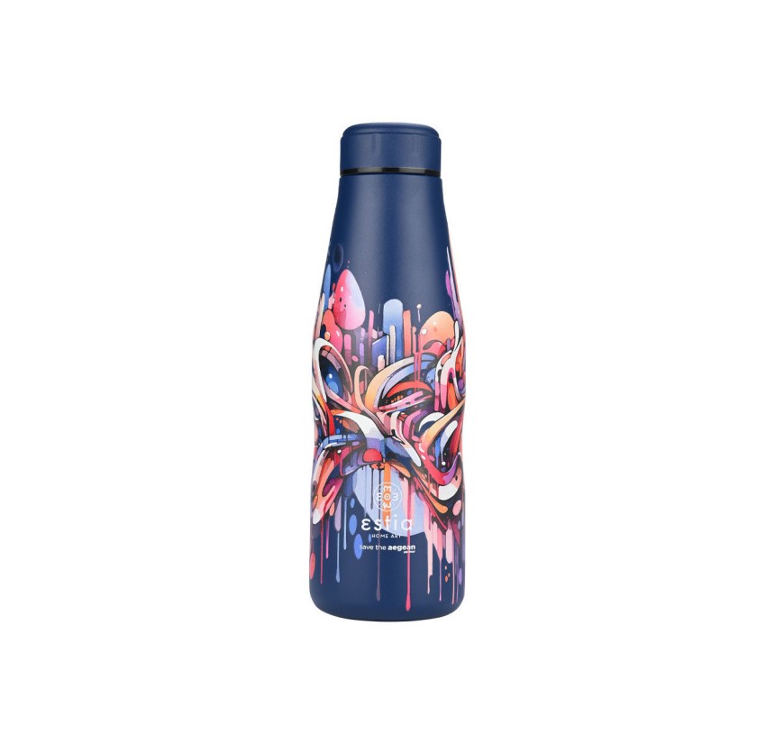 Μπουκάλι Θερμός 500ml Estia Save The Aegean Vibrant Vortex 01-22075