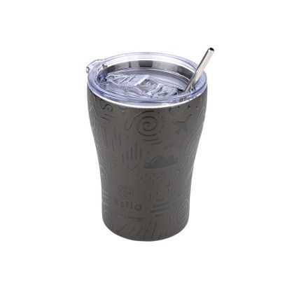 Ποτήρι Θερμός 350ml Estia Save The Aegean Noir Echo 01-22891 Ποτήρι Θερμός 350ml Estia Save The Aegean Noir Echo 01-22891