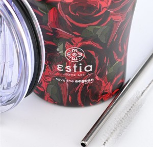 Ποτήρι Θερμός 350ml Estia Save The Aegean Twilight Rose 01-22983