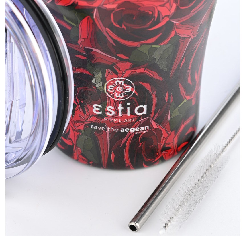 Ποτήρι Θερμός 350ml Estia Save The Aegean Twilight Rose 01-22983