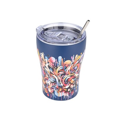 Ποτήρι Θερμός 350ml Estia Save The Aegean Vibrant Vortex 01-22921 Ποτήρι Θερμός 350ml Estia Save The Aegean Vibrant Vortex 01-22921