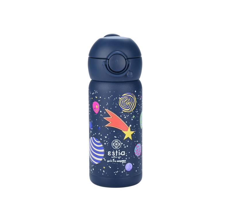 Παιδικό Παγούρι Θερμός 350ml Estia Save The Aegean Wonder Bottle Cosmic Voyagers 01-23478