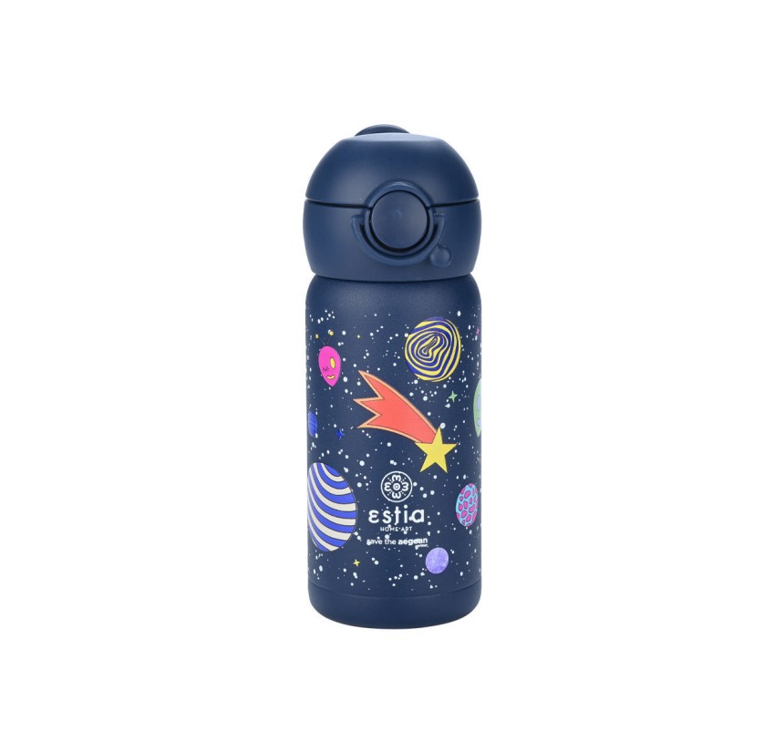 Παιδικό Παγούρι Θερμός 350ml Estia Save The Aegean Wonder Bottle Cosmic Voyagers 01-23478