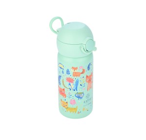 Παιδικό Παγούρι Θερμός 350ml Estia Save The Aegean Wonder Bottle Feline Foliage 01-23461