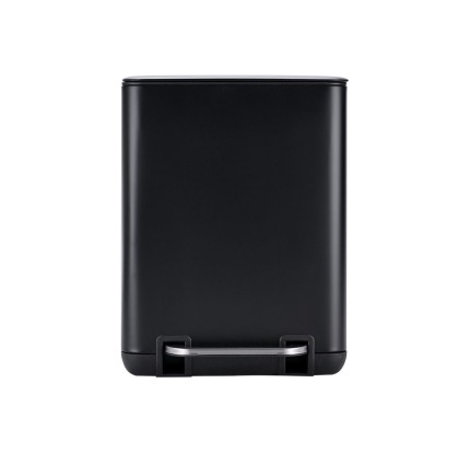Χαρτοδοχείο Μπάνιου Cubic Soft Close 6lt Μαύρο