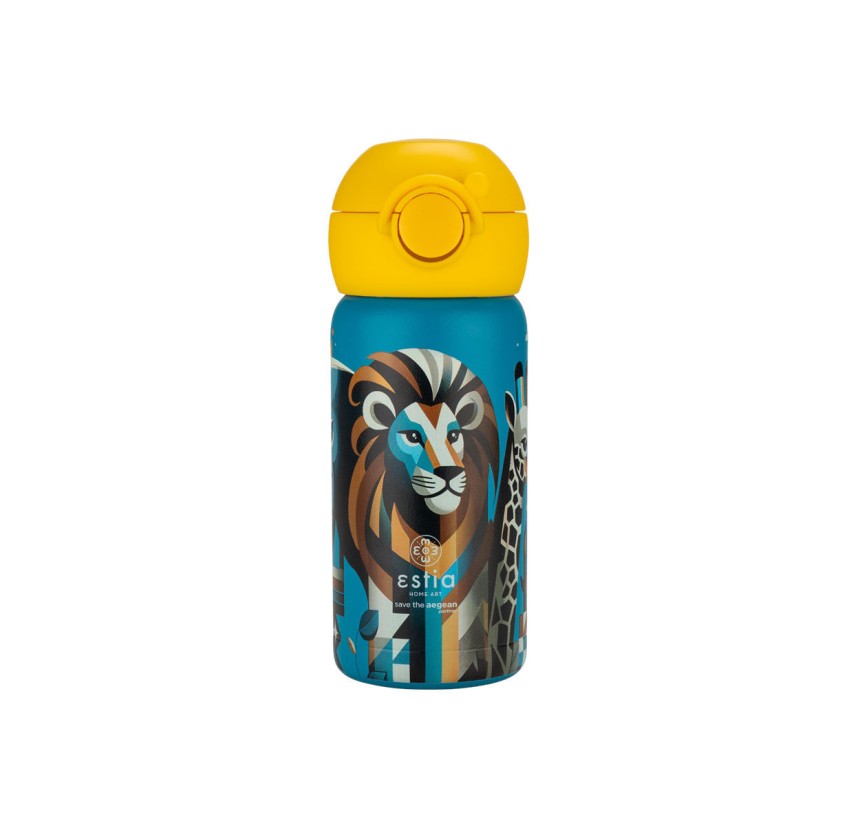 Παιδικό Παγούρι Θερμός 350ml Estia Save The Aegean Wonder Bottle Jungle 01-27537 Παιδικό Παγούρι Θερμός 350ml Estia Save The Aegean Wonder Bottle Jungle 01-27537