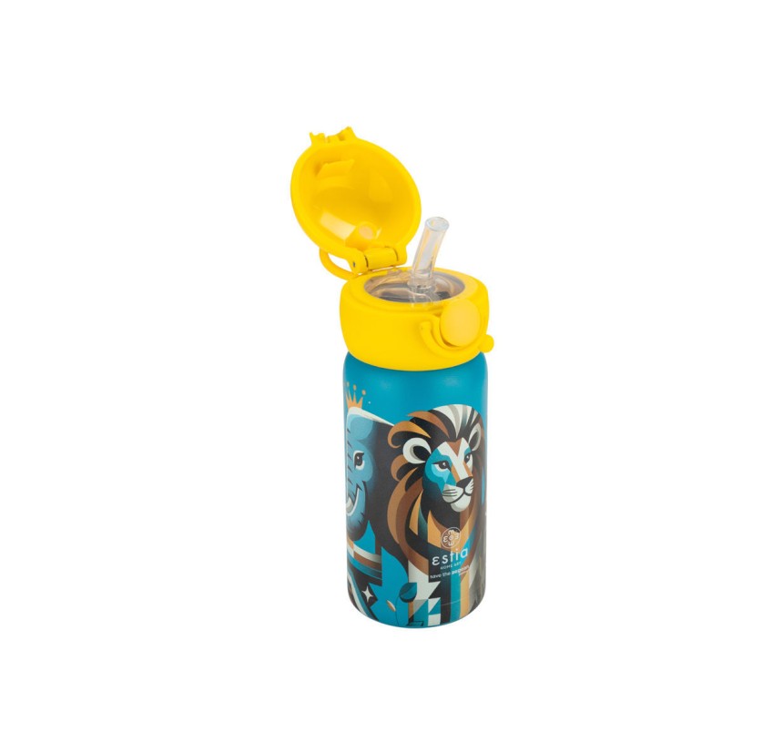 Παιδικό Παγούρι Θερμός 350ml Estia Save The Aegean Wonder Bottle Jungle 01-27537 Παιδικό Παγούρι Θερμός 350ml Estia Save The Aegean Wonder Bottle Jungle 01-27537