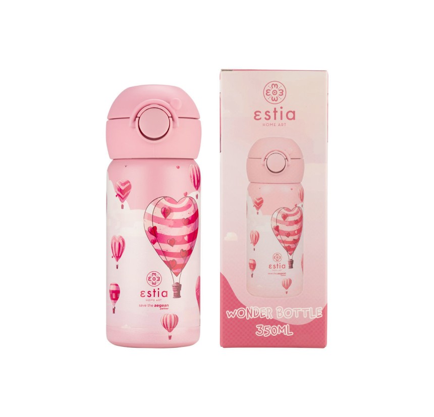 Παιδικό Παγούρι Θερμός 350ml Estia Save The Aegean Wonder Bottle Love Ascend 01-23454