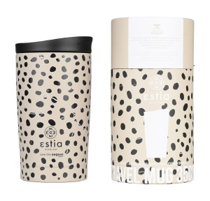 Ποτήρι Θερμός 350ml Estia Save The Aegean Leopard Taupe 01-25663 Ποτήρι Θερμός 350ml Estia Save The Aegean Leopard Taupe 01-25663