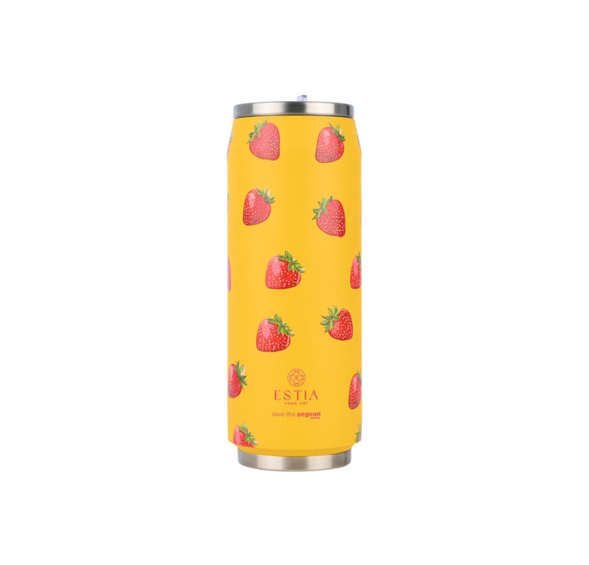 Ποτήρι Θερμός 500ml Estia Save The Aegean Berry Bright 01-31190 Ποτήρι Θερμός 500ml Estia Save The Aegean Berry Bright 01-31190