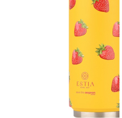 Ποτήρι Θερμός 500ml Estia Save The Aegean Berry Bright 01-31190 Ποτήρι Θερμός 500ml Estia Save The Aegean Berry Bright 01-31190