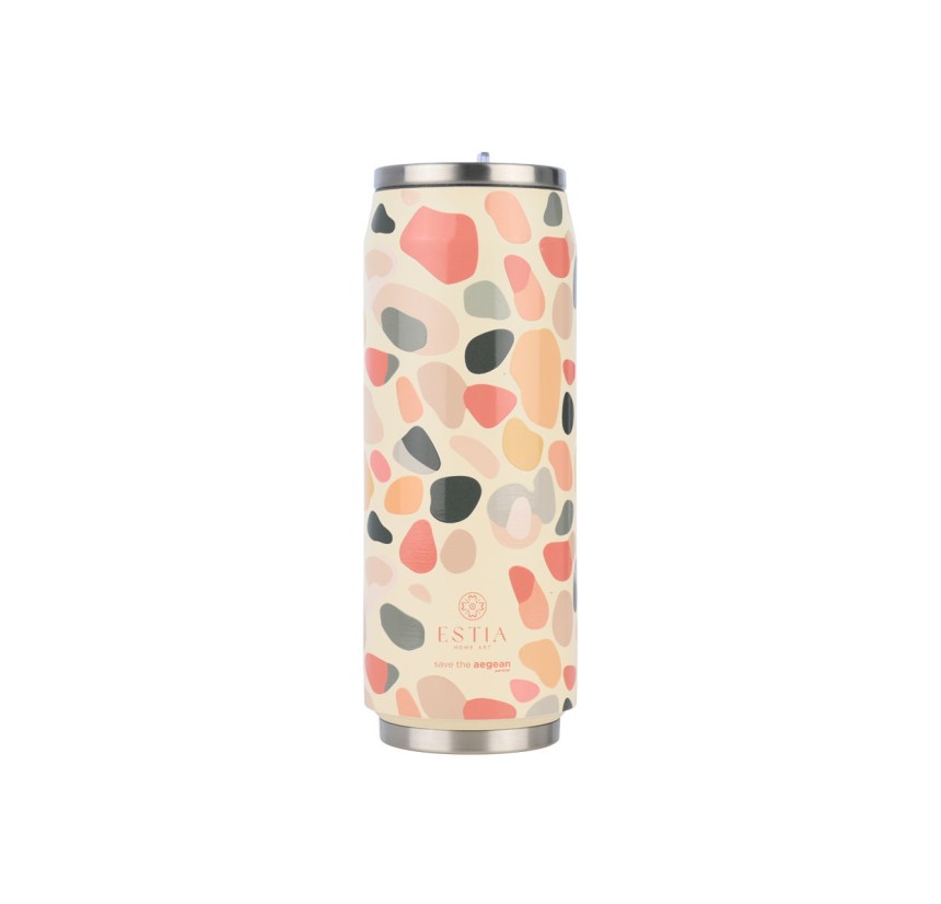 Ποτήρι Θερμός 500ml Estia Save The Aegean Hue Pebbles 01-31220 Ποτήρι Θερμός 500ml Estia Save The Aegean Hue Pebbles 01-31220