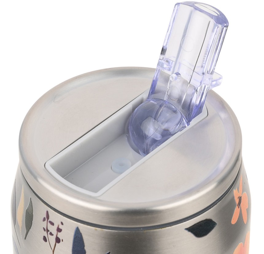 Ποτήρι Θερμός 500ml Estia Save The Aegean Silver Botanic 01-31299 Ποτήρι Θερμός 500ml Estia Save The Aegean Silver Botanic 01-31299