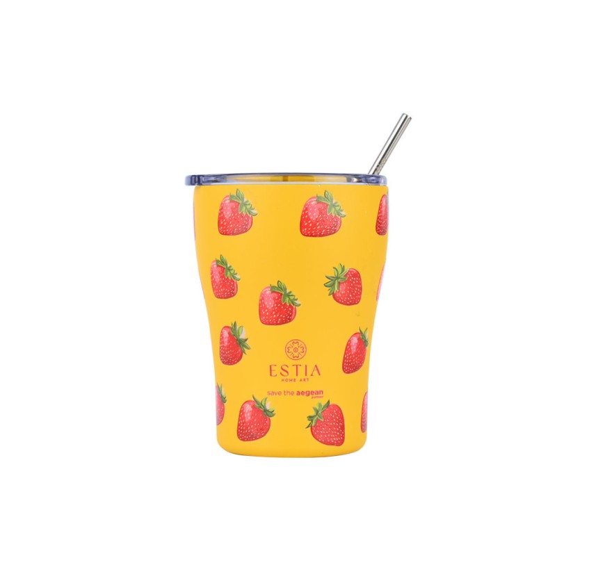 Ποτήρι Θερμός 350ml Estia Save The Aegean Berry Bright 01-31688 Ποτήρι Θερμός 350ml Estia Save The Aegean Berry Bright 01-31688