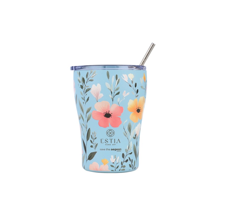 Ποτήρι Θερμός 350ml Estia Save The Aegean Sky Garden 01-31695 Ποτήρι Θερμός 350ml Estia Save The Aegean Sky Garden 01-31695