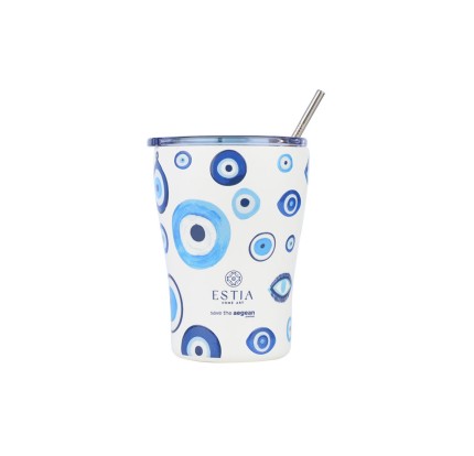 Ποτήρι Θερμός 350ml Estia Save The Aegean Spirit Of Luck 01-31749 Ποτήρι Θερμός 350ml Estia Save The Aegean Spirit Of Luck 01-31749