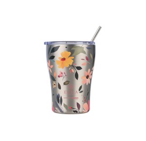 Ποτήρι Θερμός 350ml Estia Save The Aegean Silver Botanic 01-31787 Ποτήρι Θερμός 350ml Estia Save The Aegean Silver Botanic 01-31787