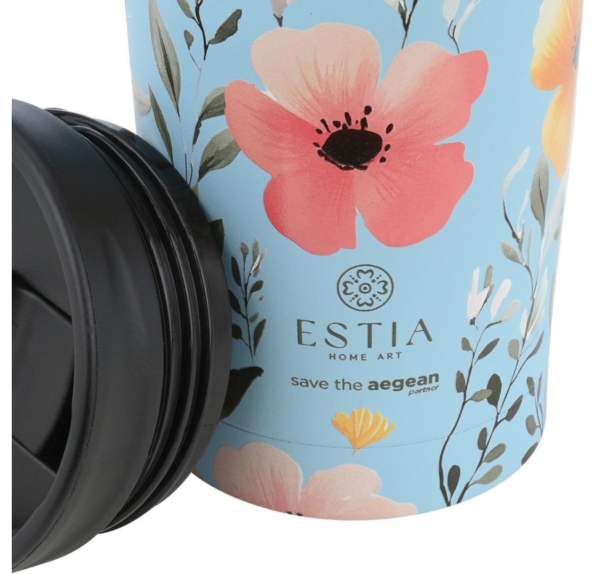 Ποτήρι Θερμός 350ml Estia Save The Aegean Sky Garden 01-31879