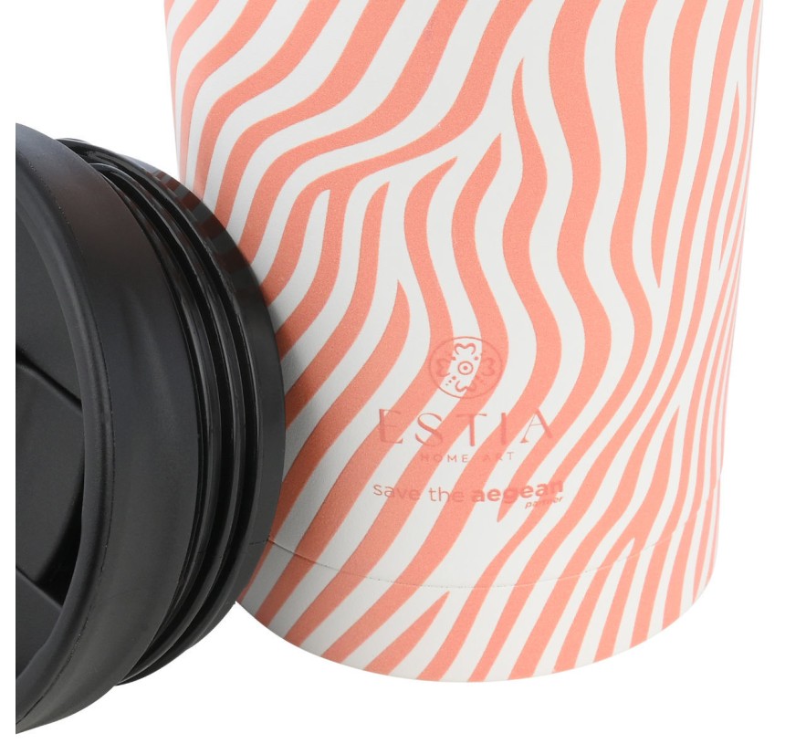 Ποτήρι Θερμός 350ml Estia Save The Aegean Soft Ripple 01-31893 Ποτήρι Θερμός 350ml Estia Save The Aegean Soft Ripple 01-31893