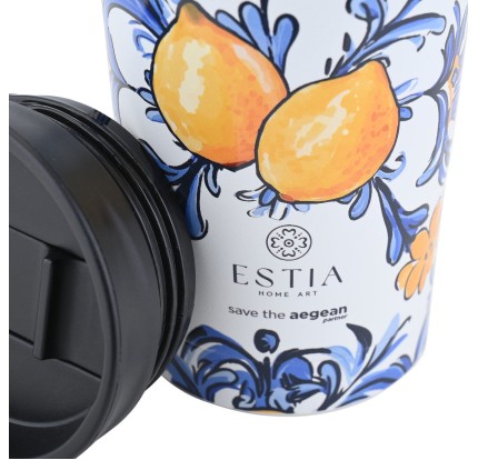 Ποτήρι Θερμός 350ml Estia Save The Aegean Amalfi Coast 01-31909 Ποτήρι Θερμός 350ml Estia Save The Aegean Amalfi Coast 01-31909