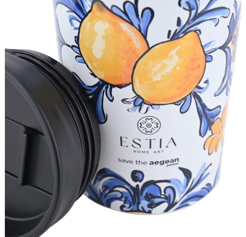 Ποτήρι Θερμός 350ml Estia Save The Aegean Amalfi Coast 01-31909 Ποτήρι Θερμός 350ml Estia Save The Aegean Amalfi Coast 01-31909