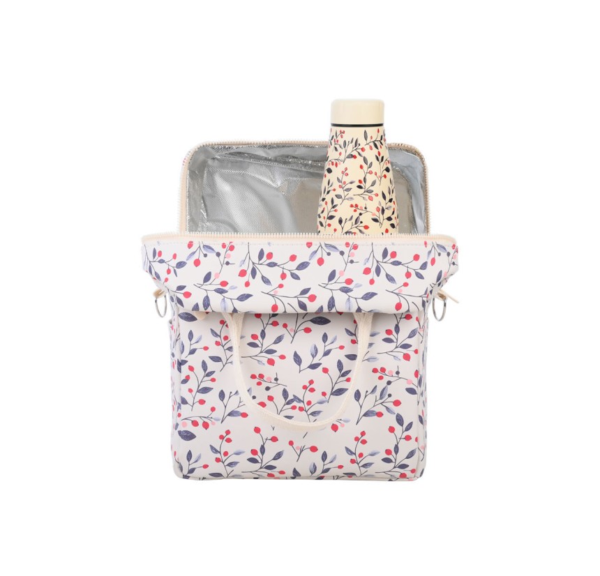 Ισοθερμική Τσάντα Φαγητού Estia 7lt Bloom Beige Ισοθερμική Τσάντα Φαγητού Estia 7lt Bloom Beige