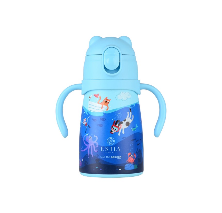 Παιδικό Παγούρι Θερμός 300ml Estia Save The Aegean Ocean Play 01-33170 Παιδικό Παγούρι Θερμός 300ml Estia Save The Aegean Ocean Play 01-33170