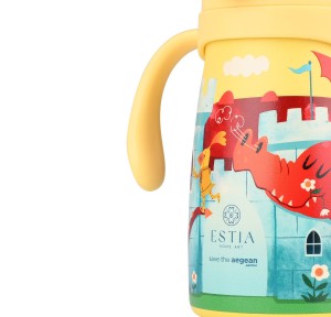 Παιδικό Παγούρι Θερμός 300ml Estia Save The Aegean Fortress Dragon 01-33217 Παιδικό Παγούρι Θερμός 300ml Estia Save The Aegean Fortress Dragon 01-33217