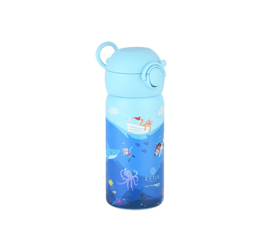 Παιδικό Παγούρι Θερμός 350ml Estia Save The Aegean Ocean Play 01-33040 Παιδικό Παγούρι Θερμός 350ml Estia Save The Aegean Ocean Play 01-33040
