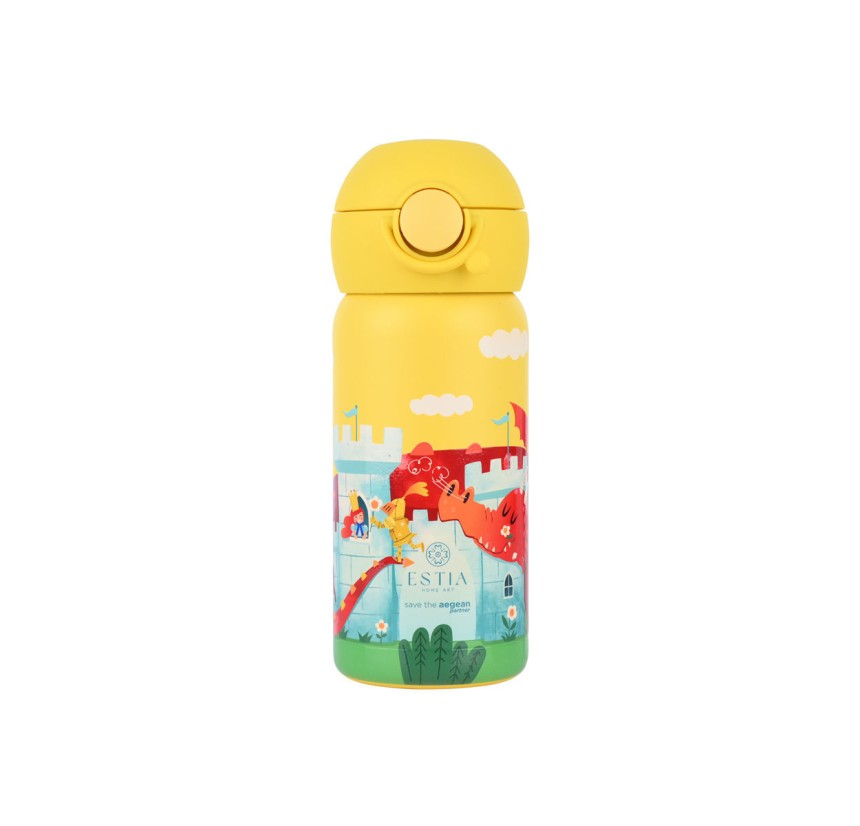 Παιδικό Παγούρι Θερμός 350ml Estia Save The Aegean Fortress Dragon 01-33088 Παιδικό Παγούρι Θερμός 350ml Estia Save The Aegean Fortress Dragon 01-33088