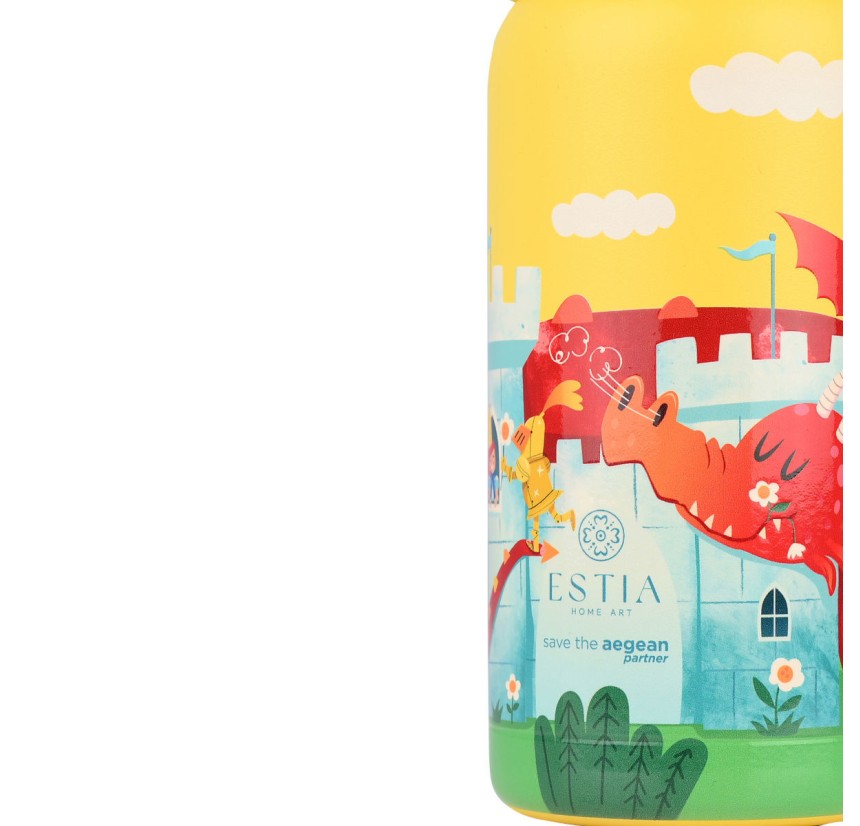Παιδικό Παγούρι Θερμός 350ml Estia Save The Aegean Fortress Dragon 01-33088 Παιδικό Παγούρι Θερμός 350ml Estia Save The Aegean Fortress Dragon 01-33088