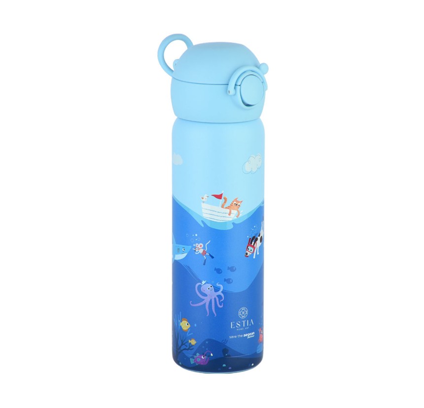 Παιδικό Παγούρι Θερμός 500ml Estia Save The Aegean Ocean Play 01-33101 Παιδικό Παγούρι Θερμός 500ml Estia Save The Aegean Ocean Play 01-33101