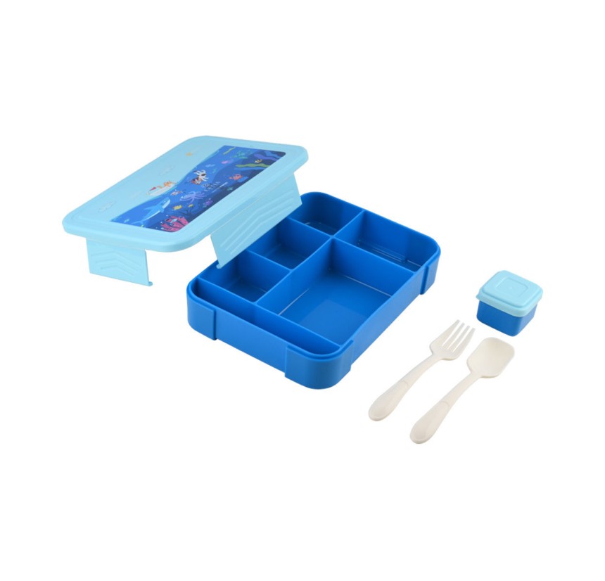 Παιδικό Φαγητοδοχείο με 5 Θήκες 1330ml Estia Ocean Play Παιδικό Φαγητοδοχείο με 5 Θήκες 1330ml Estia Ocean Play