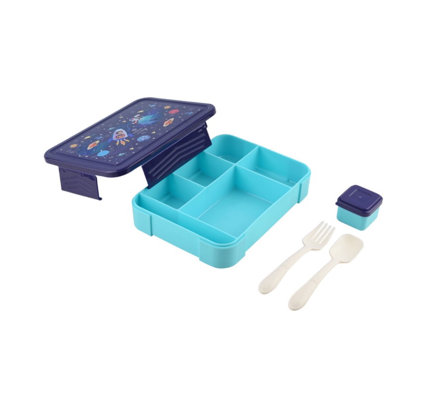 Παιδικό Φαγητοδοχείο με 5 Θήκες 1330ml Estia Solar Jump Παιδικό Φαγητοδοχείο με 5 Θήκες 1330ml Estia Solar Jump