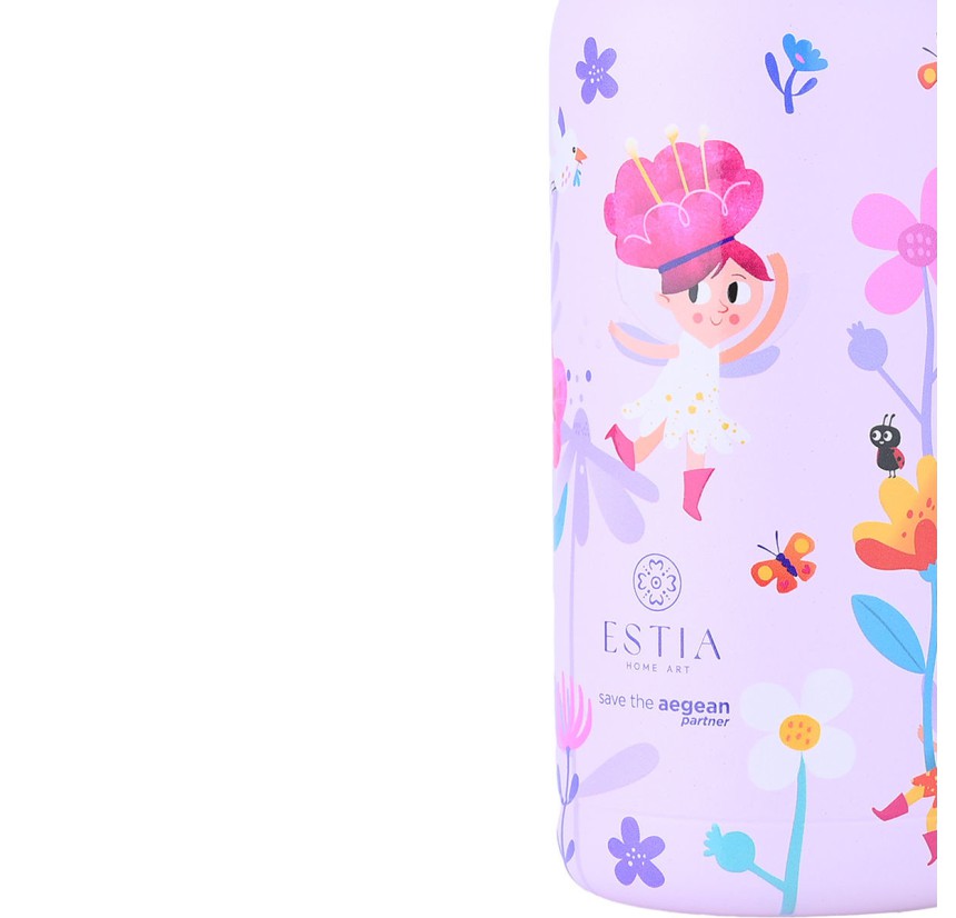 Παιδικό Παγούρι Θερμός 350ml Estia Save The Aegean Fairy Tales 01-34177 Παιδικό Παγούρι Θερμός 350ml Estia Save The Aegean Fairy Tales 01-34177