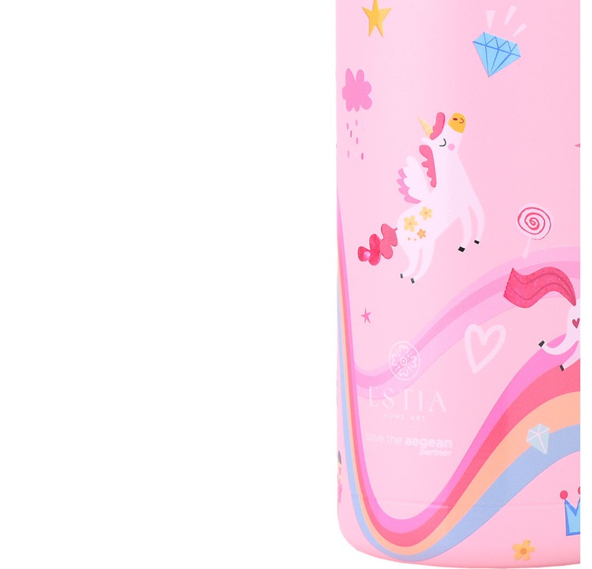 Παιδικό Παγούρι Θερμός 350ml Estia Save The Aegean Rainbow Dreams 01-34184 Παιδικό Παγούρι Θερμός 350ml Estia Save The Aegean Rainbow Dreams 01-34184