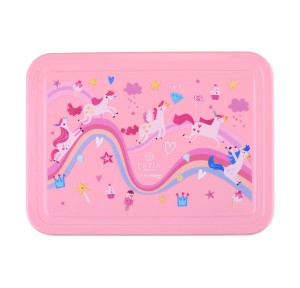 Παιδικό Φαγητοδοχείο με 5 Θήκες 1330ml Estia Rainbow Dreams