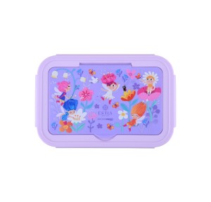 Παιδικό Φαγητοδοχείο με 3 Θήκες 1400ml Estia Fairy Tales