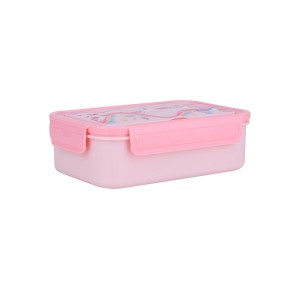 Παιδικό Φαγητοδοχείο με 3 Θήκες 1400ml Estia Rainbow Dreams