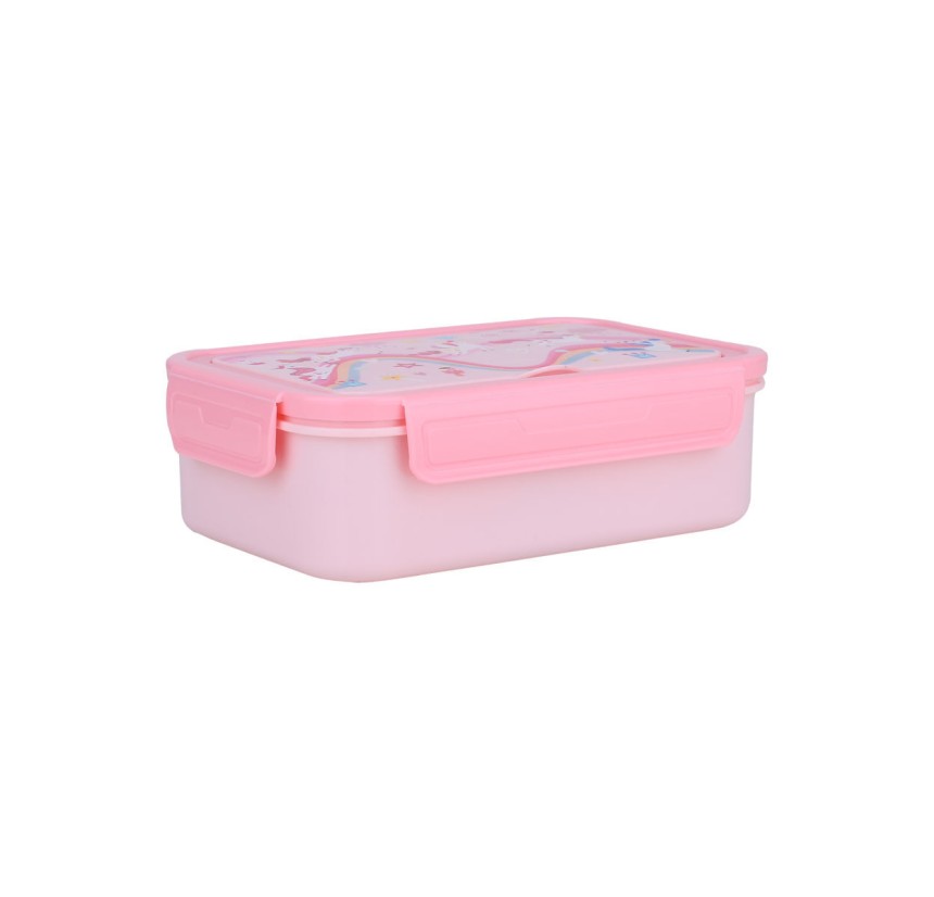 Παιδικό Φαγητοδοχείο με 3 Θήκες 1400ml Estia Rainbow Dreams