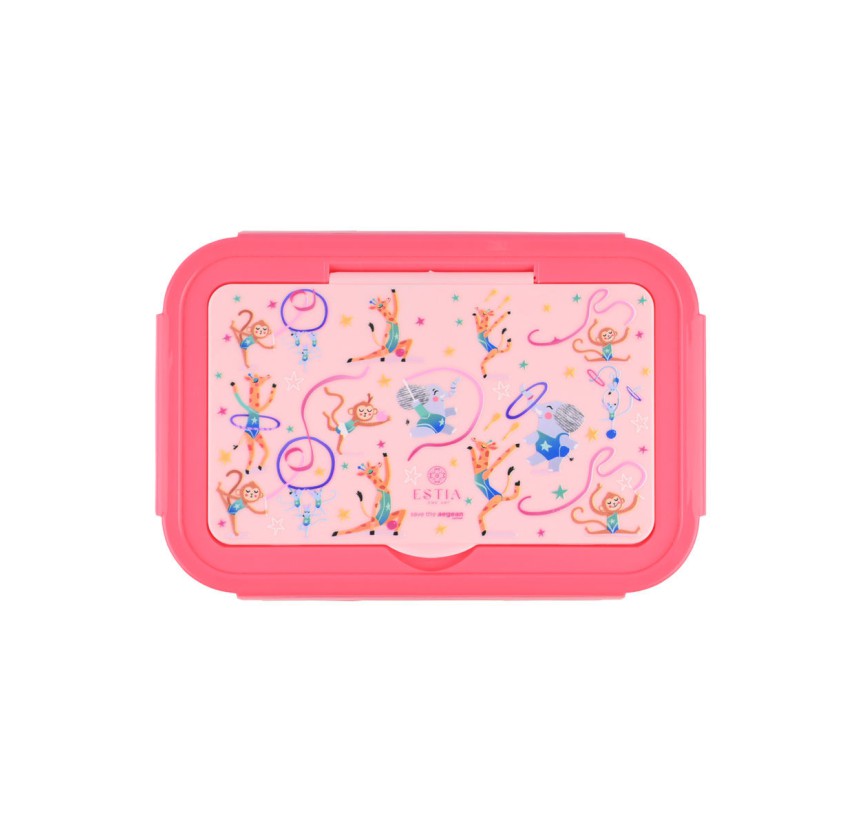 Παιδικό Φαγητοδοχείο με 2 Ανοξειδ. Θήκες 900ml Estia Wild Stunts Παιδικό Φαγητοδοχείο με 2 Ανοξειδ. Θήκες 900ml Estia Wild Stunts